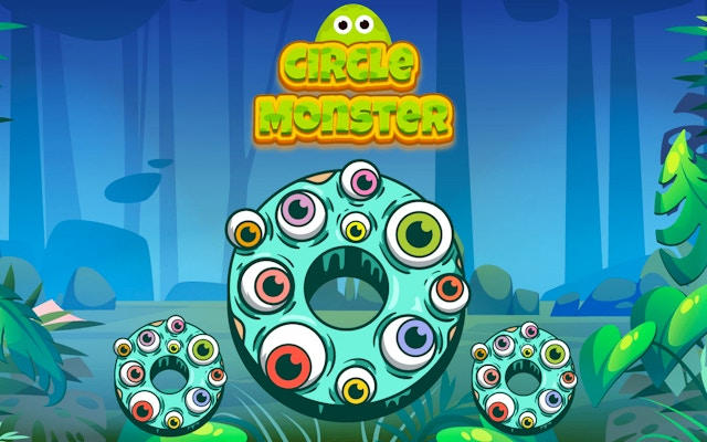 Circle Monster - Reflex Challenge Game