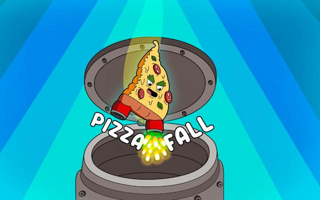 PizzaFall: Slice & Shoot Adventure