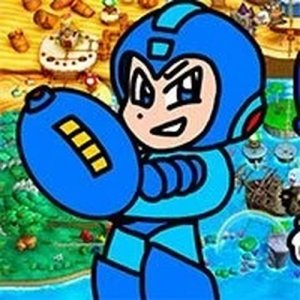 Megaman X in Sonic 2 Online Game