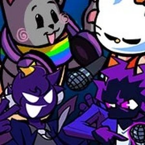 FNF Nyan Cat But Everyone Sings It Online Game