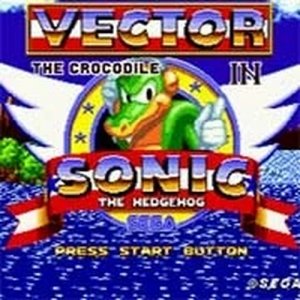 Vector the Crocodile in Sonic the Hedgehog Online Game