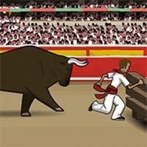 Extreme Pamplona Running Game