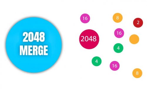 2048 Merge: Classic Number Puzzle Game for All Ages