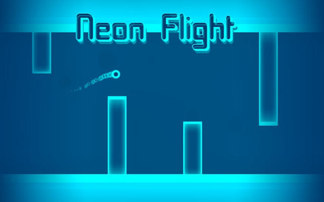 Neon Flight Arcade Game
