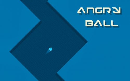 Angry Ball Zigzag Maze