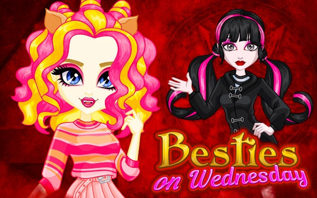 Besties on Wednesday: Magic School Fashion