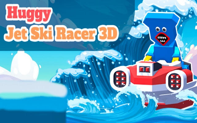 Huggy Jet Ski Racer: 3D Water Racing Game