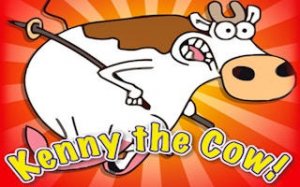 Kenny the Cow Skiing Challenge