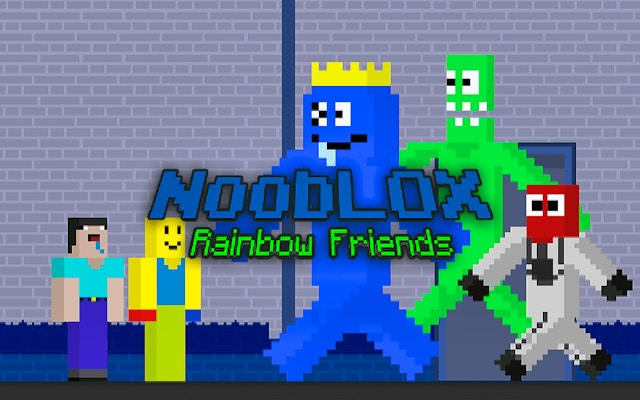 NoobLOX Rainbow Friends: Escape Adventure