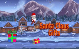 Santa Claus Gifts - Holiday Dodge Game